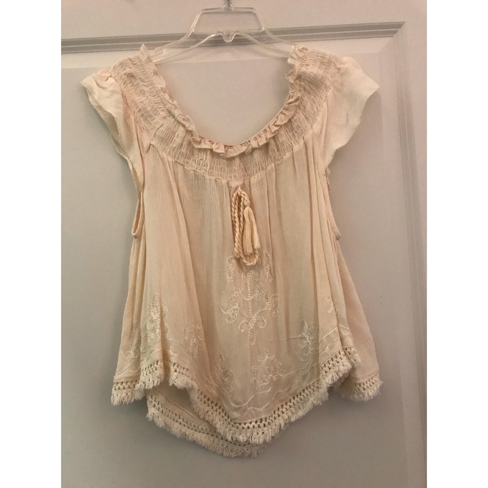 off the shoulder crop top
